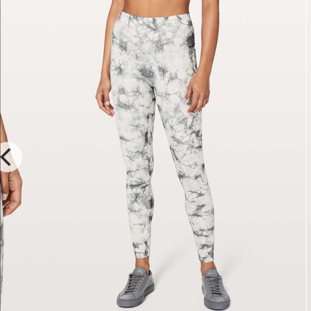 Lululemon Wunder Under Hi-Rise Tight Antique White